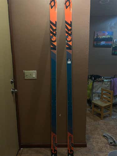 Women's 2016 Volkl 208 SG  40m Racetiger WC Bindings And Plates NOT Included Skis