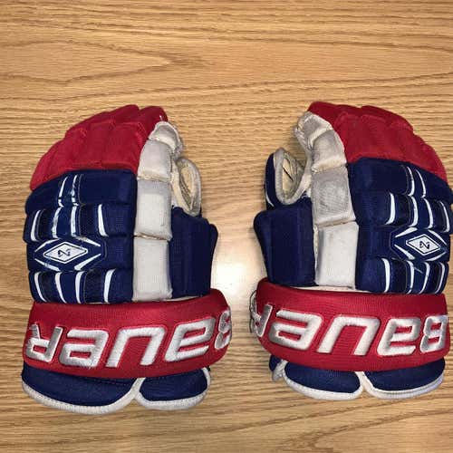 Blue Senior Bauer Nexus 800 14"  Gloves