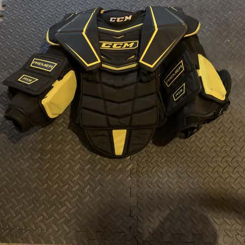 Intermediate Large CCM Premier R1.9 Goalie Chest and Arm Protector  Goalie Chest Protector
