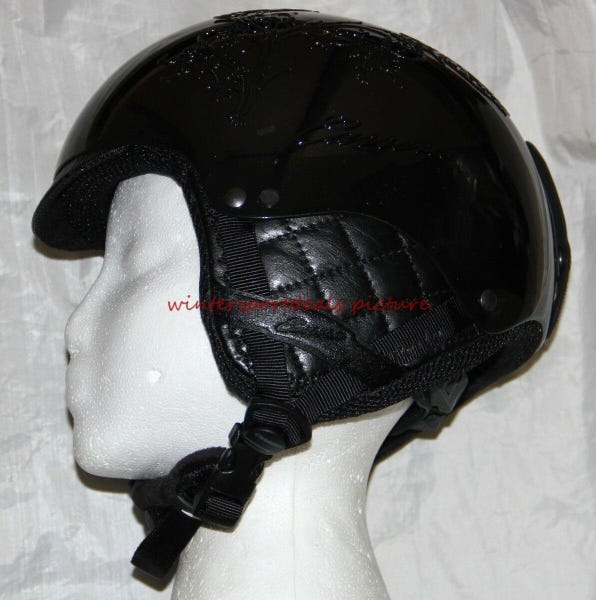 NEW Carrera Helmet ski snowboarding black helmet XXS/XS 51-54 NEW