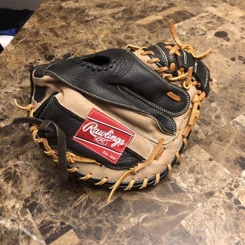 Black Kid Pitch (9YO-13YO) Catcher's Renegade 32.5" Baseball Glove