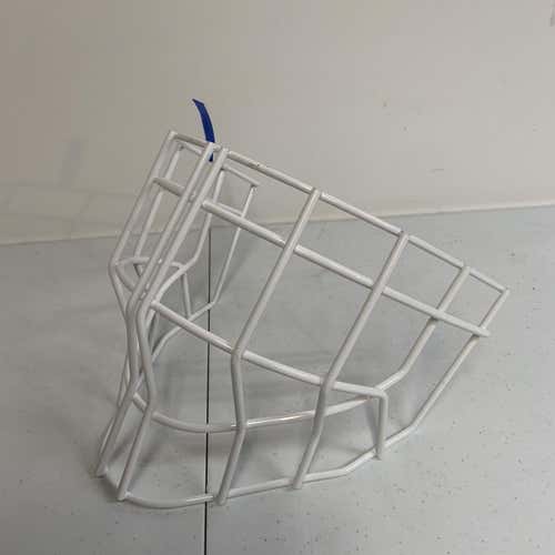 Goalie Combo Cage. New. Color: White