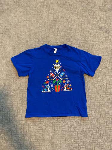 Hockey Christmas Tree Shirt
