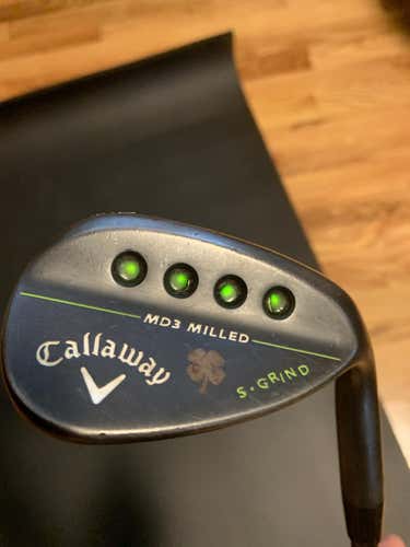 Used Men's Callaway Right Handed MD3 Milled Chrome S-Grind Wedge Wedge Flex 60 Degree