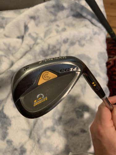 Used Cleveland Right Handed CG14 Wedge Wedge Flex 56 Degree Steel Shaft