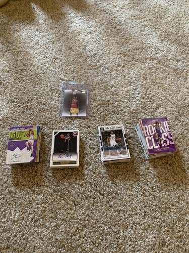 200+ basketball cards untouched