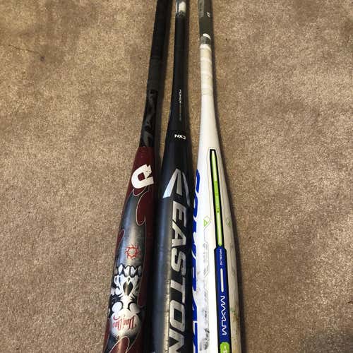 3 Used Bats Selling Cheap