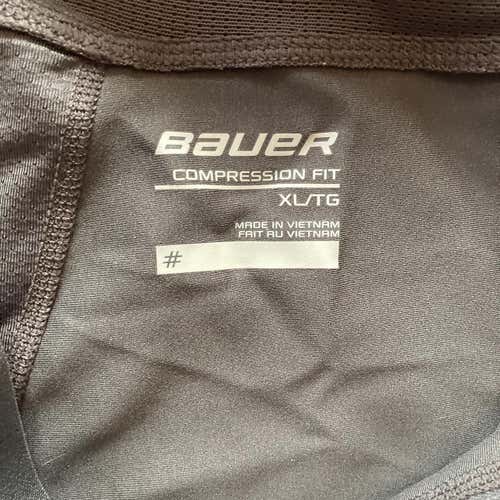 New Bauer Compression Pant With Cup And Sock Velcro