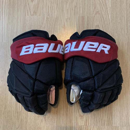 Arizona Coyotes Bauer Vapor 1X Lite 13" Pro Stock Gloves