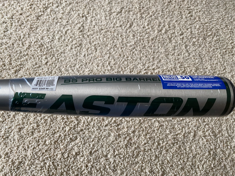 New High School/College BBCOR Certified 2020 Easton Alloy B5 Pro Big Barrel Bat (-3) 29 oz 32"