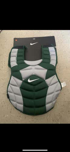 Green Adult Nike Catcher's Chest Protector