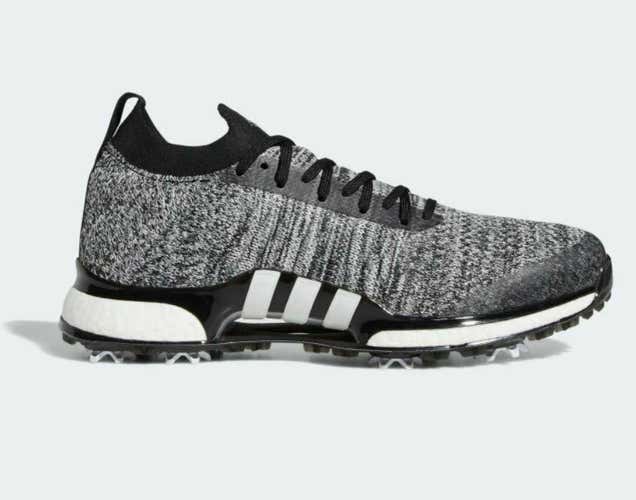Adidas Tour360 XT Primeknit Golf Shoes F35408 Black/White 9 Medium D NEW #81448