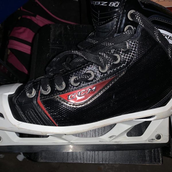 Senior CCM RBZ 80 Regular Width Size 7 Hockey Goalie Skates