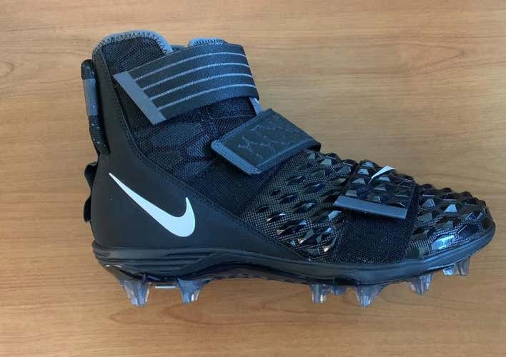 Nike Force Savage Elite 2 Men’s Football Cleats (Size 10) Black (New )