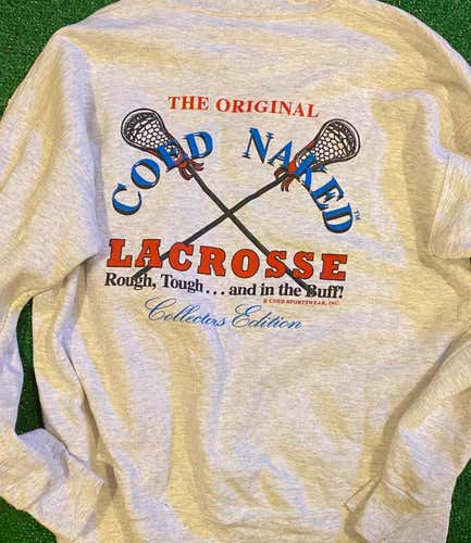 Vintage Co Ed Naked Lacrosse Sweatshirt (xl)
