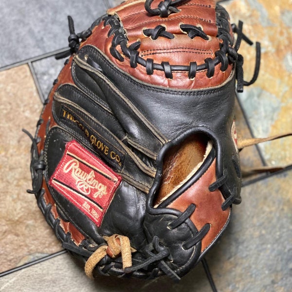 Black High School/College Catcher's Heart of the Hide 32.5" Baseball Glove