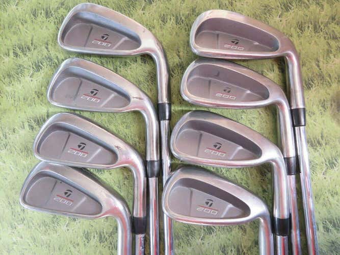 TaylorMade 200 * 3-PW Irons Steel 80 REGULAR