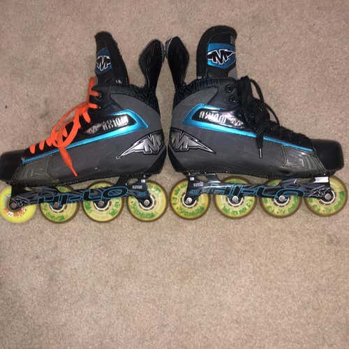 Mission Axiom T7 Inline Roller Hockey Skates Senior Size 11D