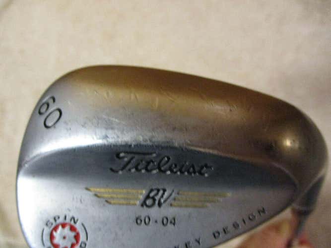 Titleist Vokey Spin Milled Square Grooves 60.04 Wedge RH