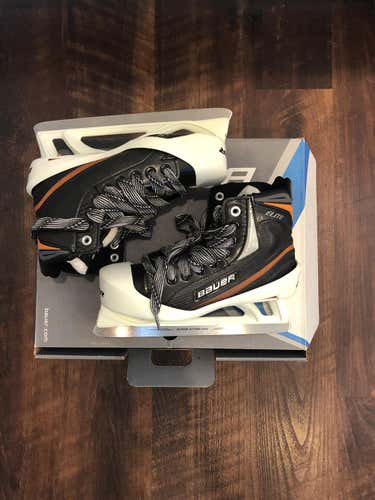 **Brand New** Junior Bauer Elite Hockey Goalie Skates Extra Wide Width Size 3
