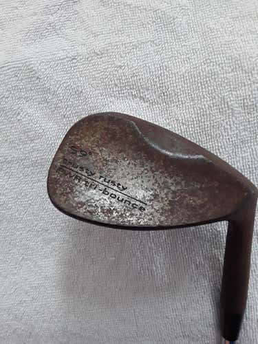 Men's Used Cobra Trusty Rusty Right Handed Wedge Regular Flex 59 Degree Steel Shaft