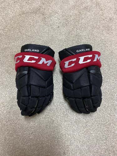 Black Senior CCM HG12 13" Pro Stock Gloves