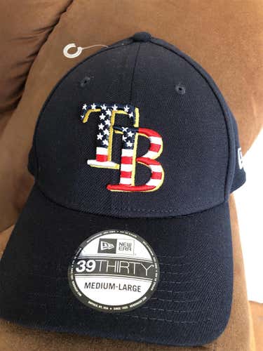 Tampa Bay Rays New Era MLB 4th Of July Flexfit M/L
