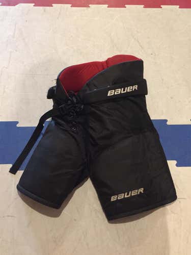 Black Junior Large Bauer Vapor X80  Hockey Pants
