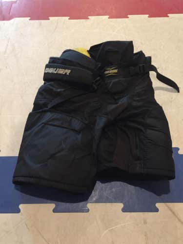 Black Junior XL Bauer Supreme TotalOne MX3  Hockey Pants