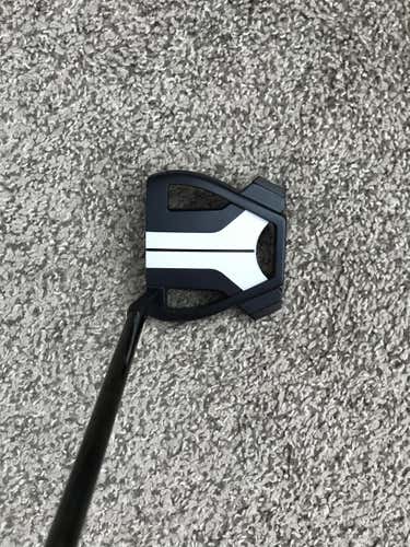 New Men's TaylorMade Right Handed Mallet Spider X Navy Putter 35"