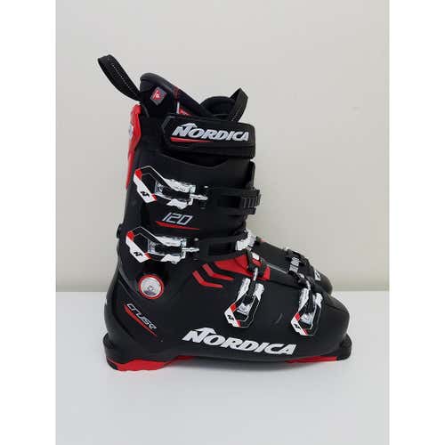 Used Men's Nordica All Mountain Cruise 120 Size 29.5 Ski Boots Stiff Flex