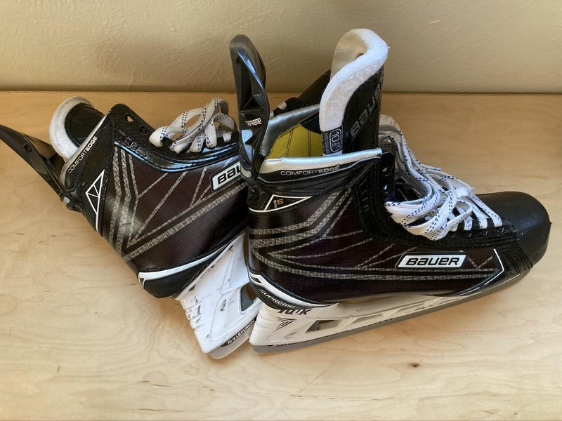 Used Senior Bauer Supreme 1S Hockey Skates Extra Wide Width Size 10.5