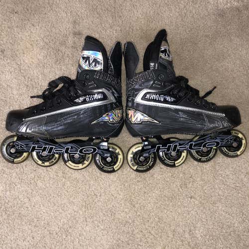 Mission Axiom T9 Inline Roller Hockey Skates Junior Size 5.5E