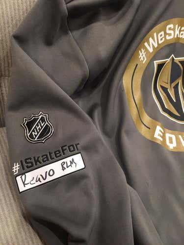 WILLIAM CARRIER Vegas Golden Knights STANLEY CUP PLAYOFFS PRO STOCK HOCKEY HOODIE