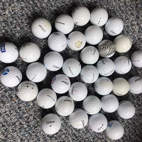 Used Titleist Balls
