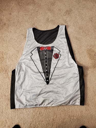 Tuxedo Reversible Lacrosse Pinnie