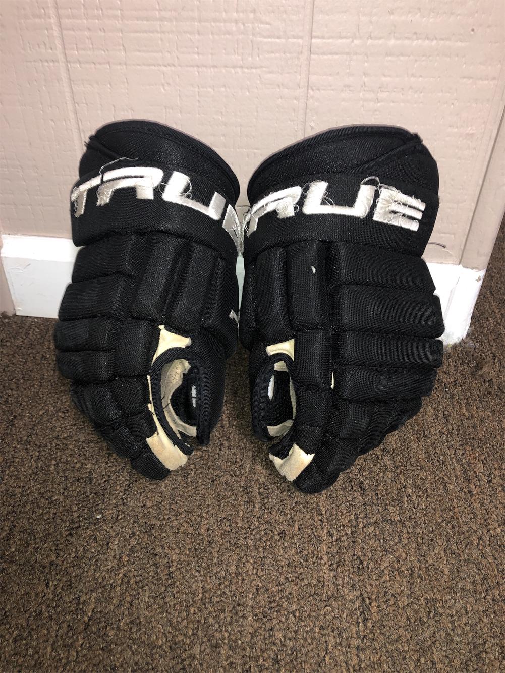 New RYR Ice Hockey Player Gloves "Winterhawks" Navy White senior 14" sr size 