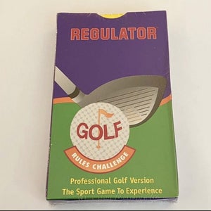 GOLF RULES CHALLENGE CARD GAME