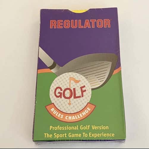 GOLF RULES CHALLENGE CARD GAME
