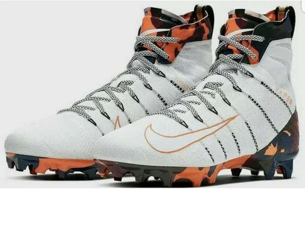 Nike Vapor Untouchable Elite 3 White Camo Football Cleats AV5358-100 Size 12