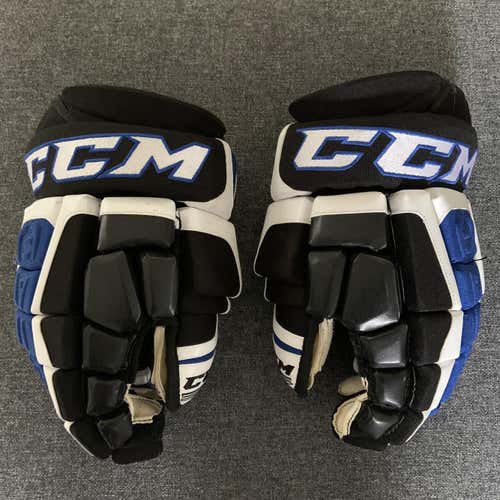 Black Senior CCM 13" Pro Stock Gloves