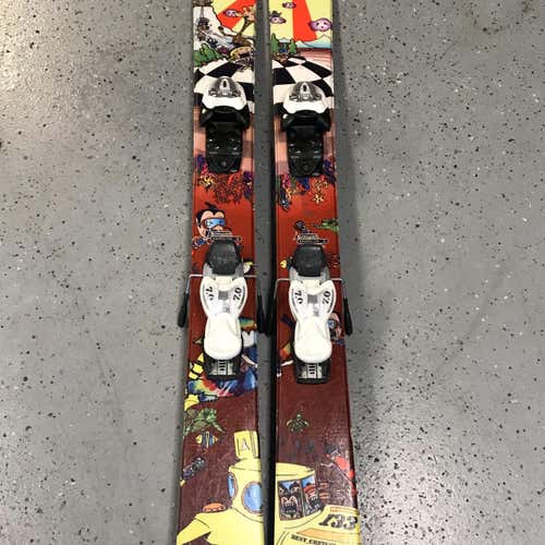 Used 2014 Atomic Bent Chetler With Bindings Skis