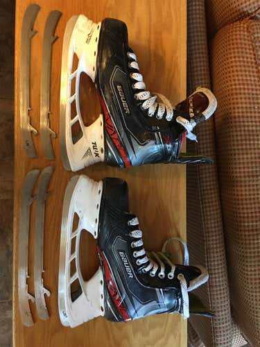 Senior Bauer Vapor X2.9 Extra Wide Width  Size 8 Hockey Skates
