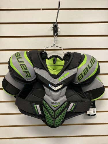 New! Bauer Supreme One.6 Ice Hockey Shoulder Pad - Junior Boys Medium