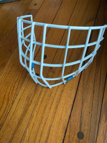White Senior CCM Goalie Mask