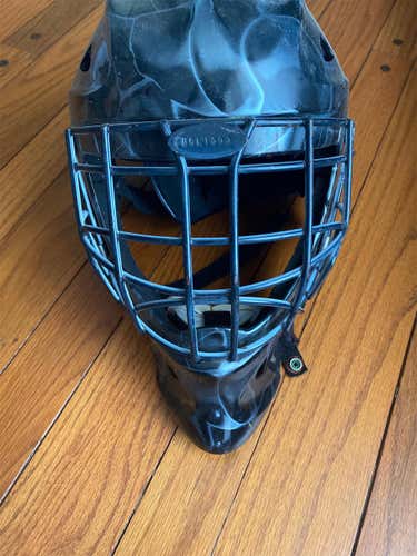 Black Junior Itech Goalie Mask