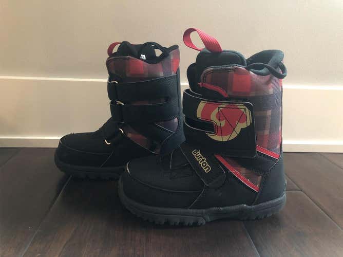 Kid's Size 1 Burton Grom Snowboard Boots