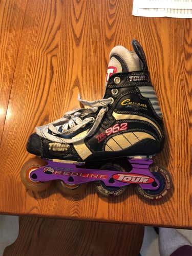 Senior Tour Regular Width Size 8 Inline Skates