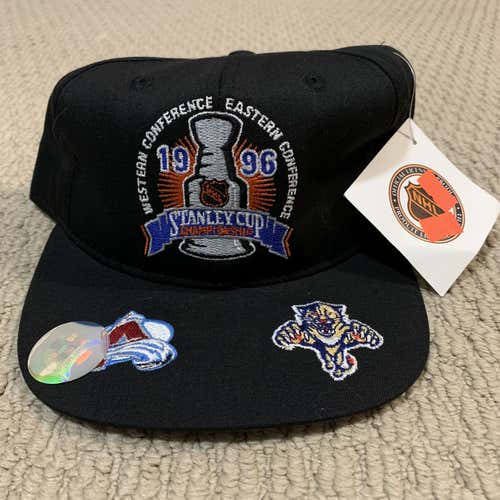 RARE/VINTAGE WITH ORIGINAL TAGS, 1996 Stanely Cup Final Cap