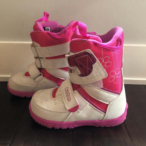 Kid's Size 2 Burton Grom Snowboard Boots